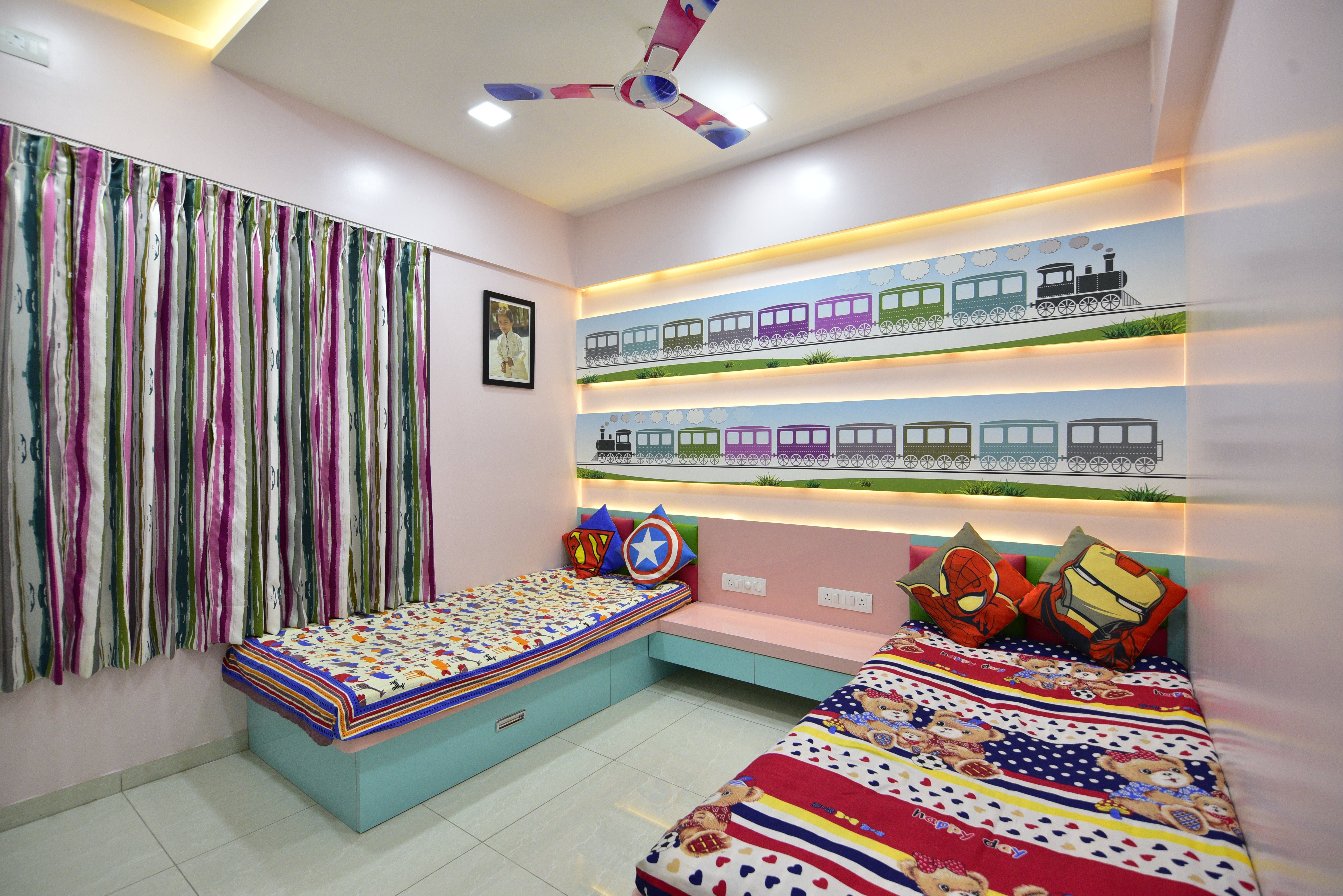 Modern Interior Design Plan For 2bhk Flats In Pune